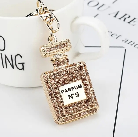 3/$20 New Bag Charm/Keyring Champaign Color - Picture 2 of 3